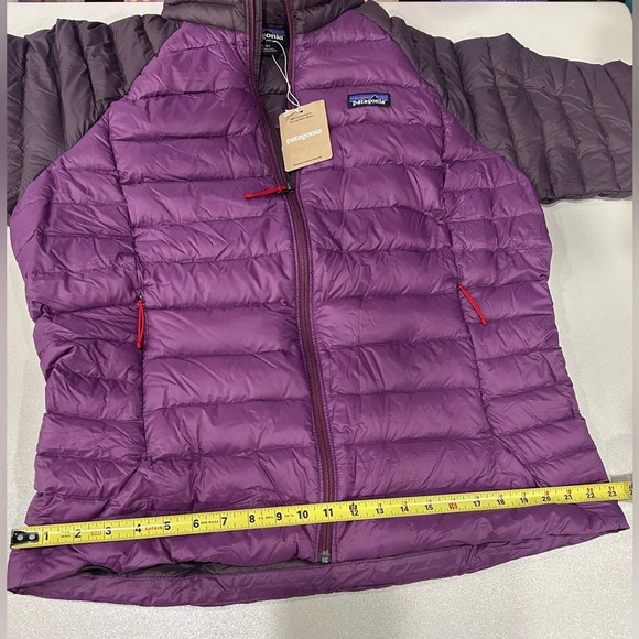 Patagonia Women’s XL Down Sweater Puffer Jacket Night Plum Purple NWT - Picture 10 of 16